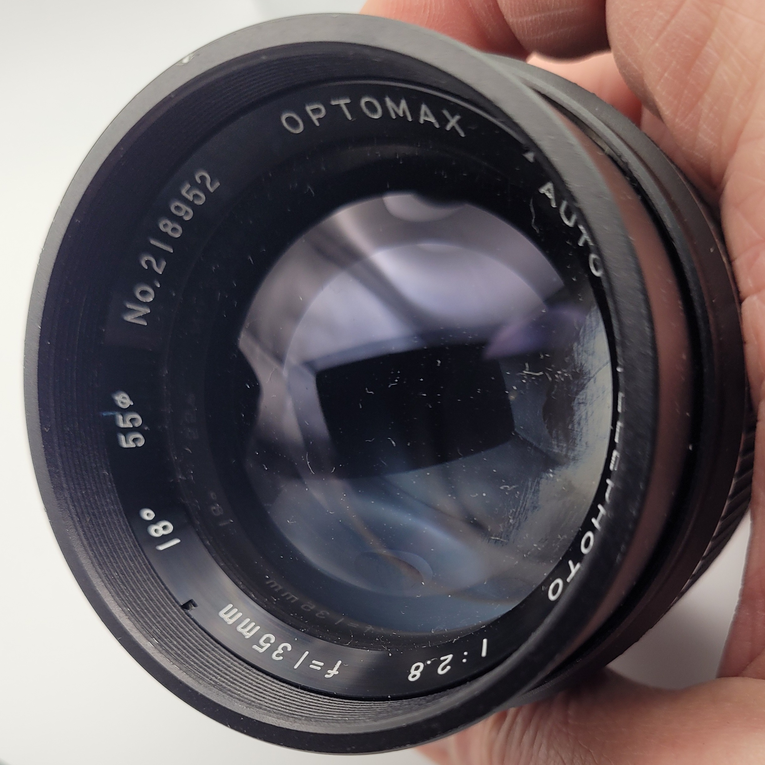 Optomax Pre-owned Optomax Auto 135mm f/2.8 Telephoto Camera Lens - Own4Less
